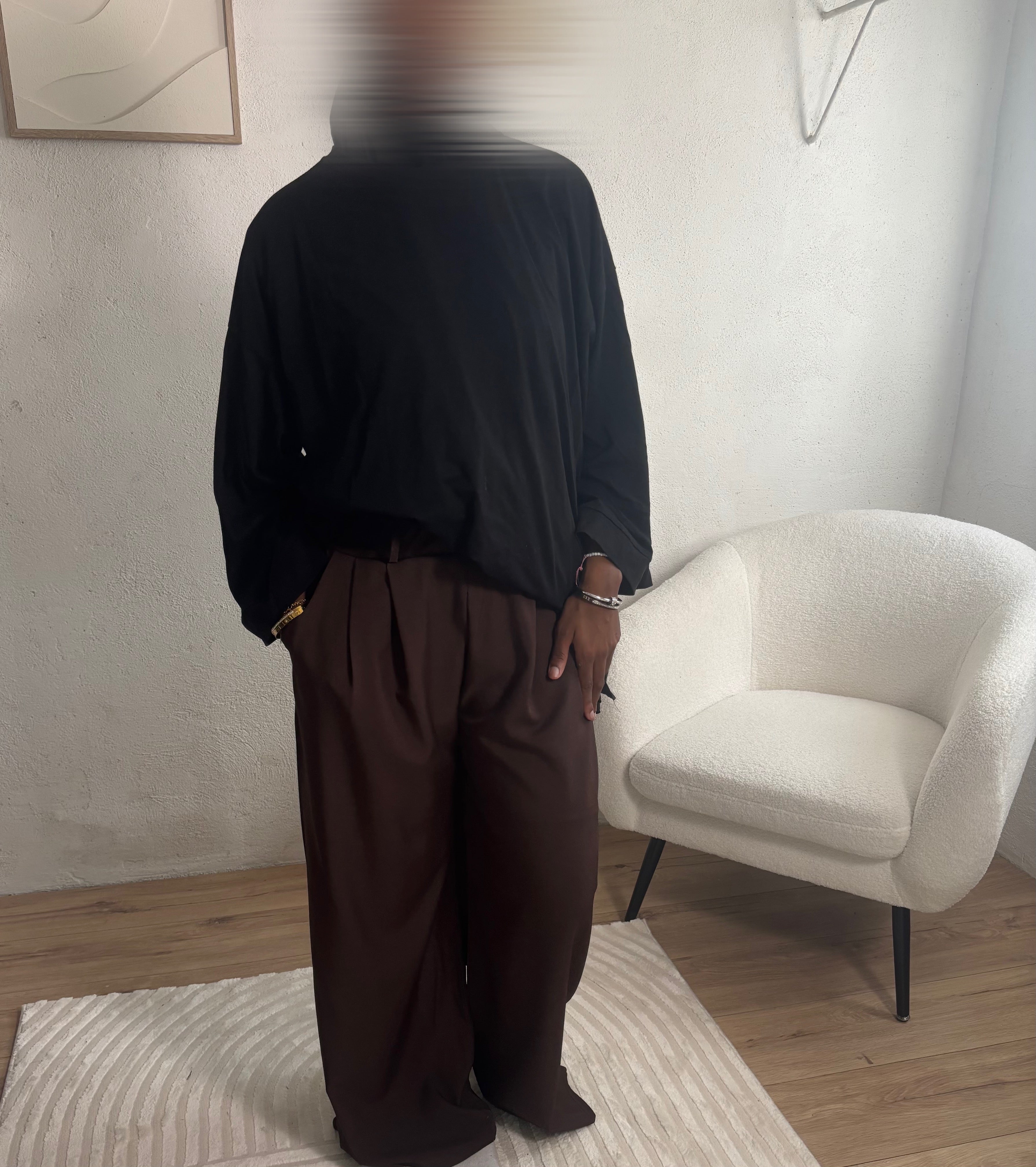 Pantalon marron