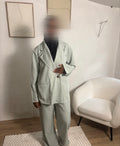 Ensemble blazer vert